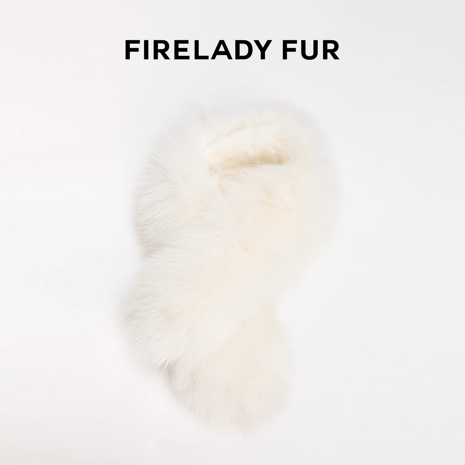 Arctic Glow Double-Sided Fox Fur Scarf