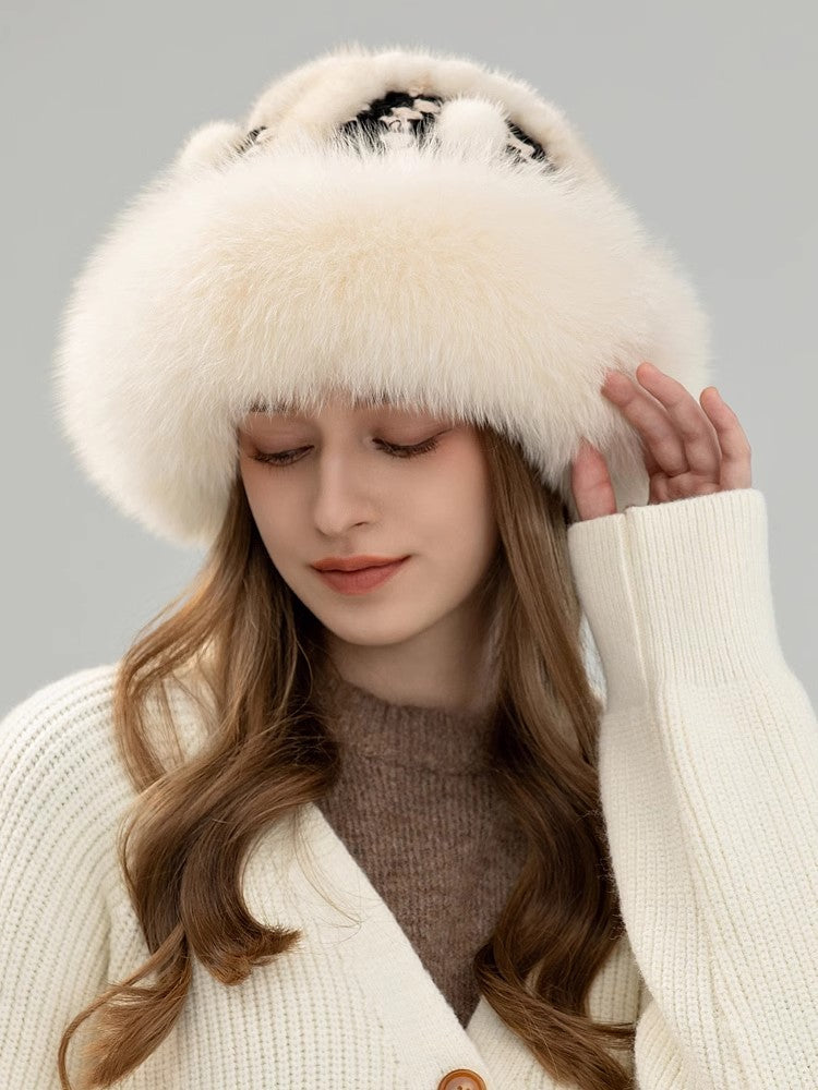 Boreal Comfort Fur Bucket Hat