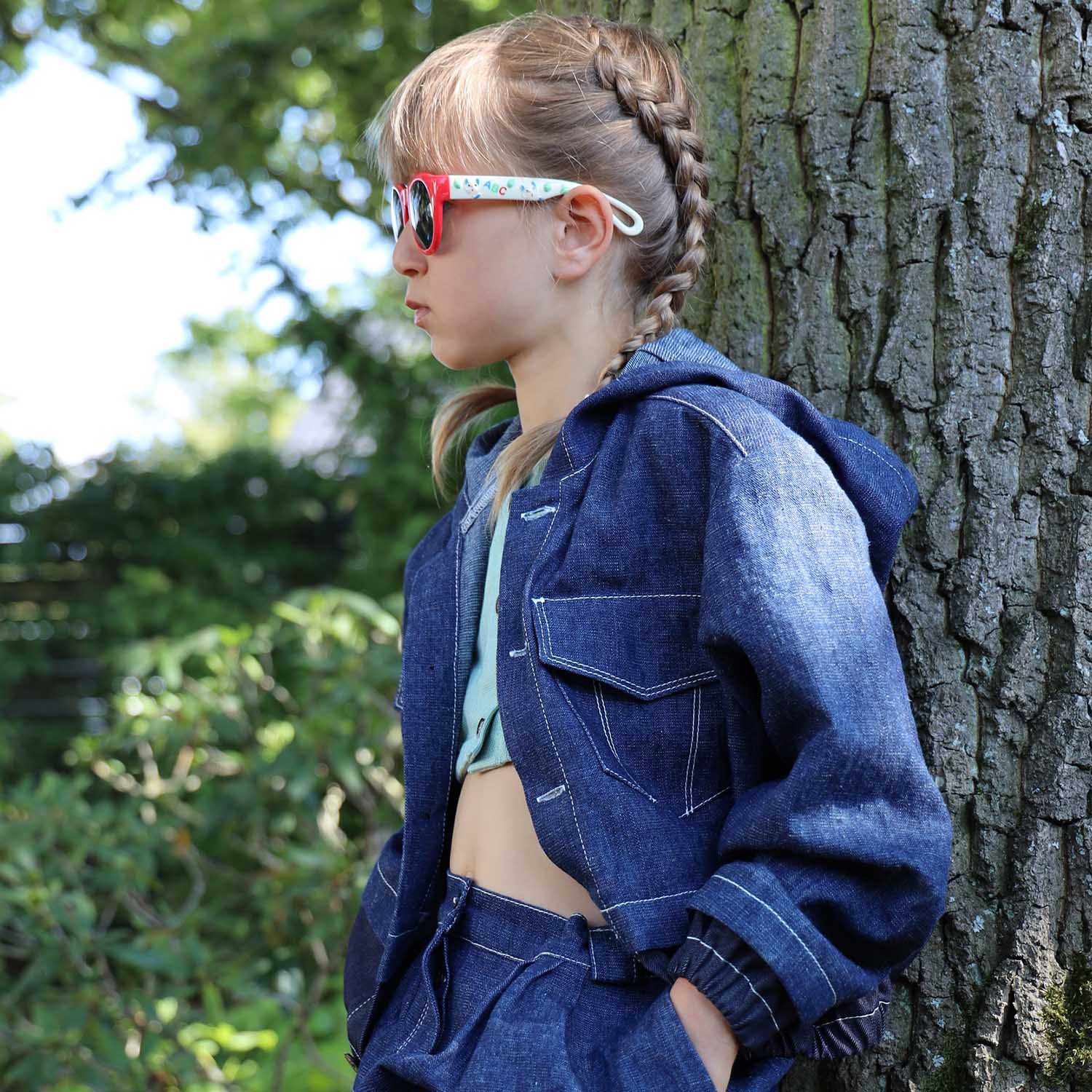 Classic Hooded Denim Jacket – Boys & Girls