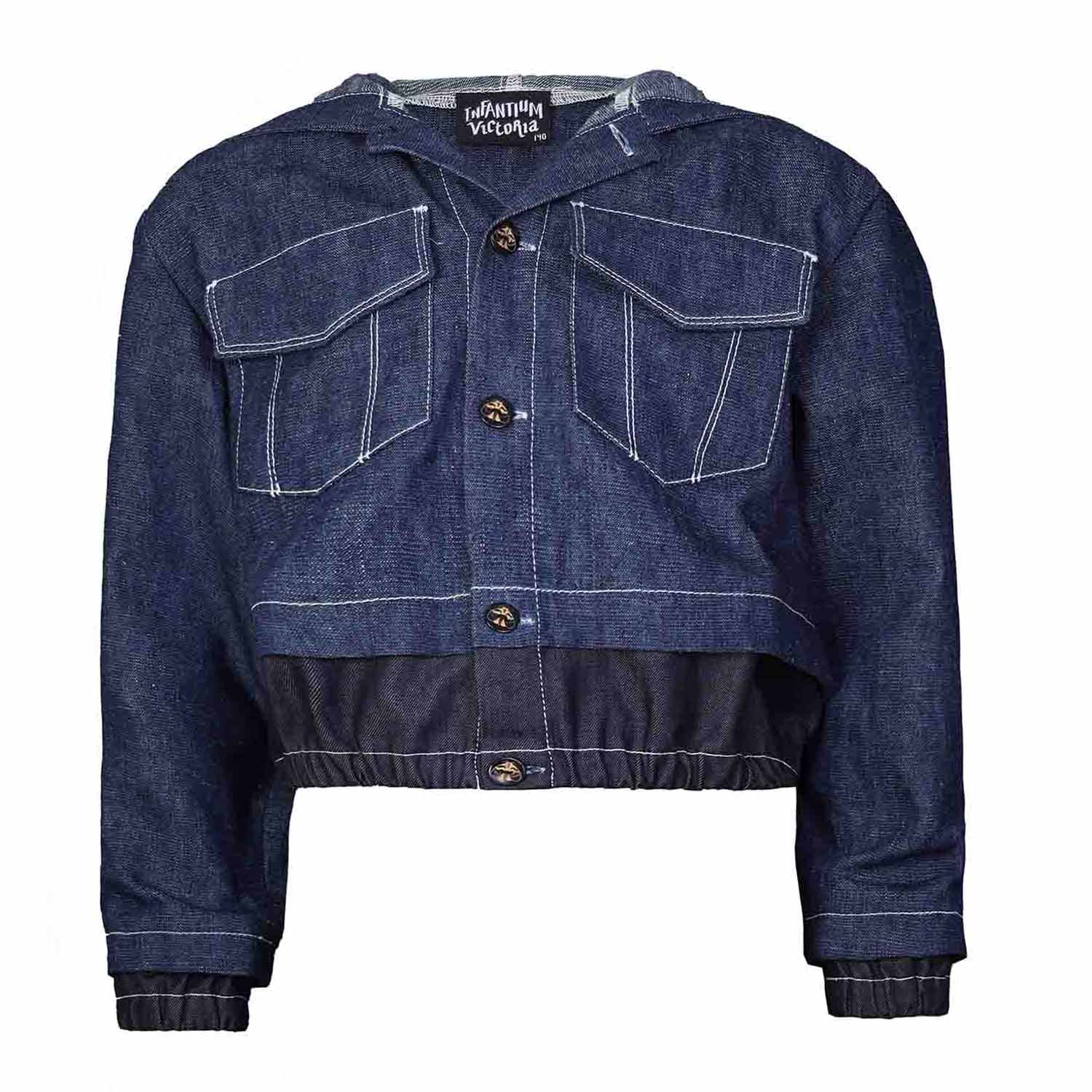 Classic Hooded Denim Jacket – Boys & Girls