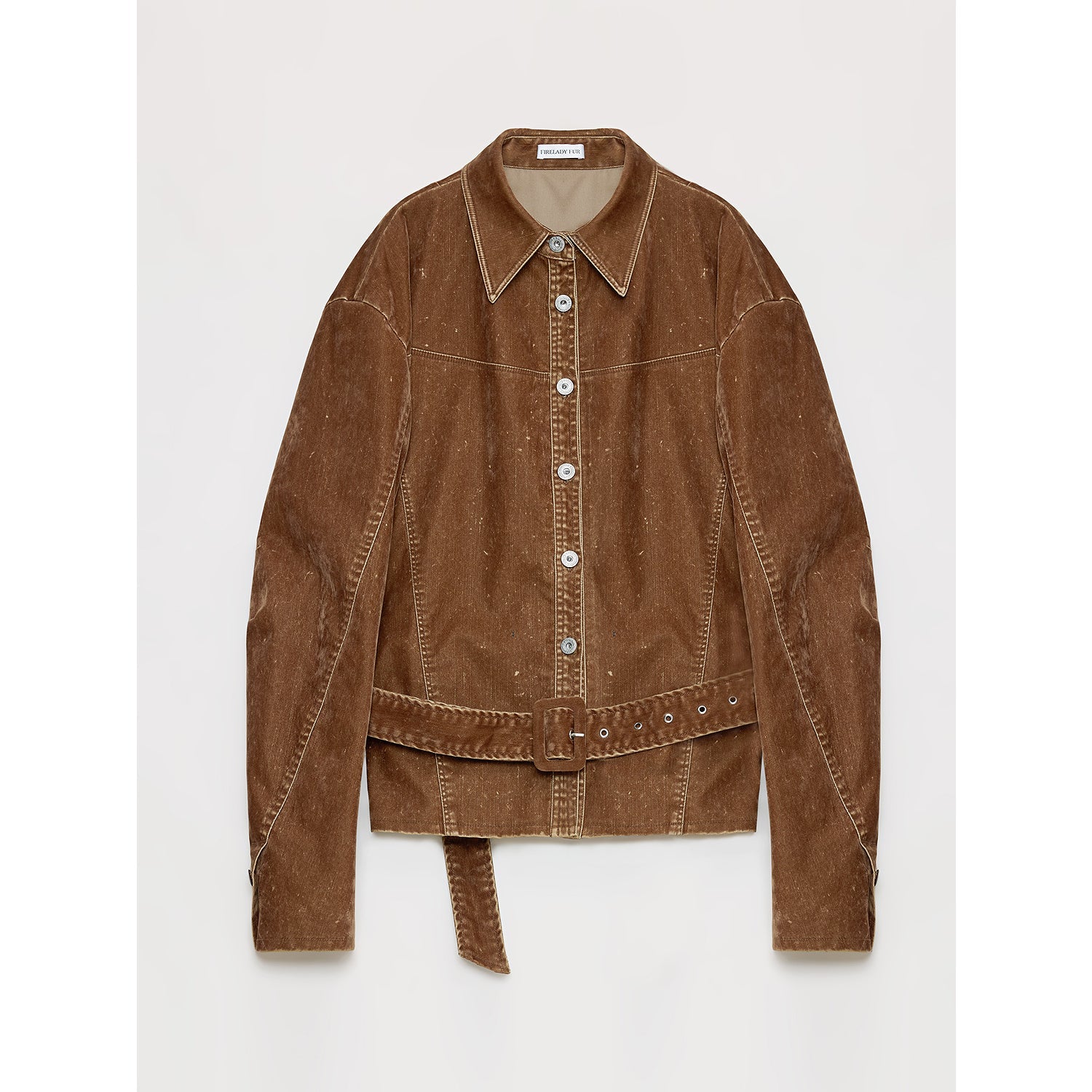 S（4-6） / Flocked Brown Coffee