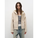 Bad boy hooded merino sheepskin jacket-1