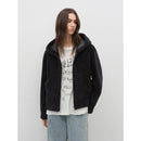 Bad boy hooded merino sheepskin jacket-5