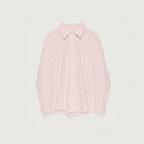"Spring and Summer Prank" Tencel jacquard striped long-sleeved shirt jacket women's loose top-5