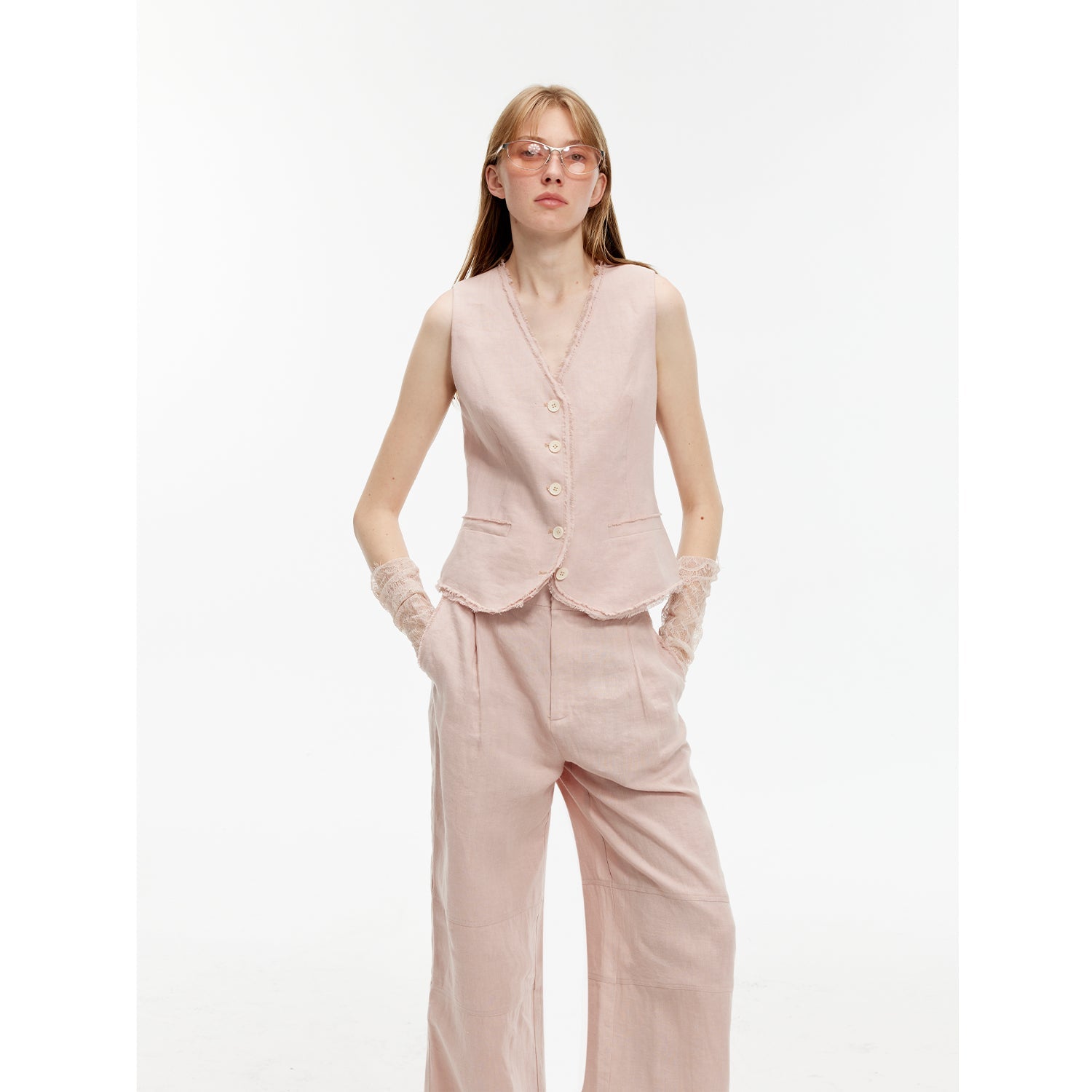 Memoir Breezy Ramie Suit Set