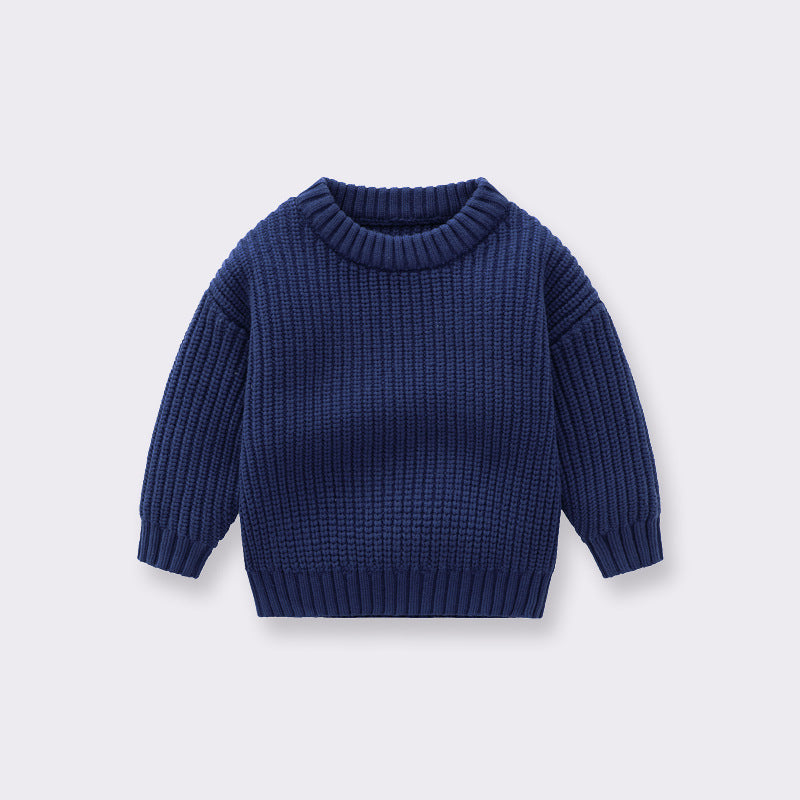 Baby’s Handknit Quality Pullover Sweater